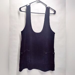 Forever 21 - Black Corduroy Overalls - Women's Size Small